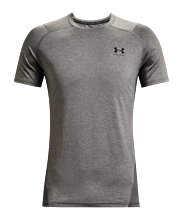 UnderArmour - NOS UA HG Armour Comp SS-BLK,T-Shirt