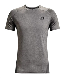 UnderArmour - NOS UA HG Armour Comp SS-BLK,T-Shirt