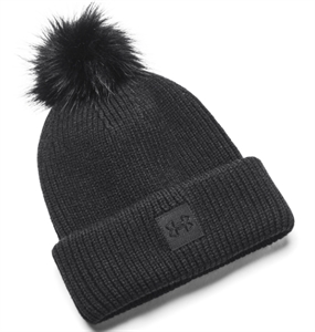 UnderArmour - UA Halftime Ribbed Pom, Damen M�tze