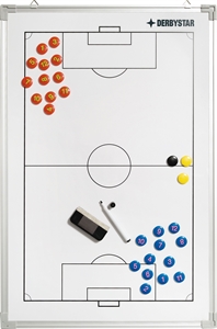 Derbystar - Fu�ball Taktiktafel mit Zubeh�r, Trainerzubeh�r