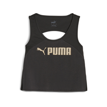 Puma - FIT SKIMMER TANK, Tanktop Frauen Schwarz