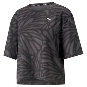 Puma - Train Favorite AOP CROP TEE, T-Shirt