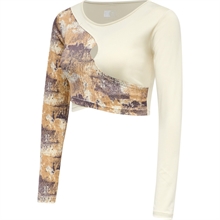 Hummel - Hmllotus Cropped, Damen Sweatshirt 