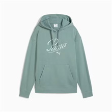 PUMA - ESS SCRIPT Comfort Hoodie, Kapuzenpullover