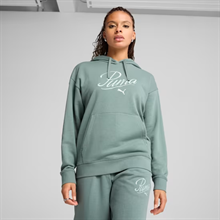 PUMA - ESS SCRIPT Comfort Hoodie, Kapuzenpullover