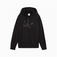 Puma - ESS SCRIPT Comfort Hoodie, Kapuzenpullover