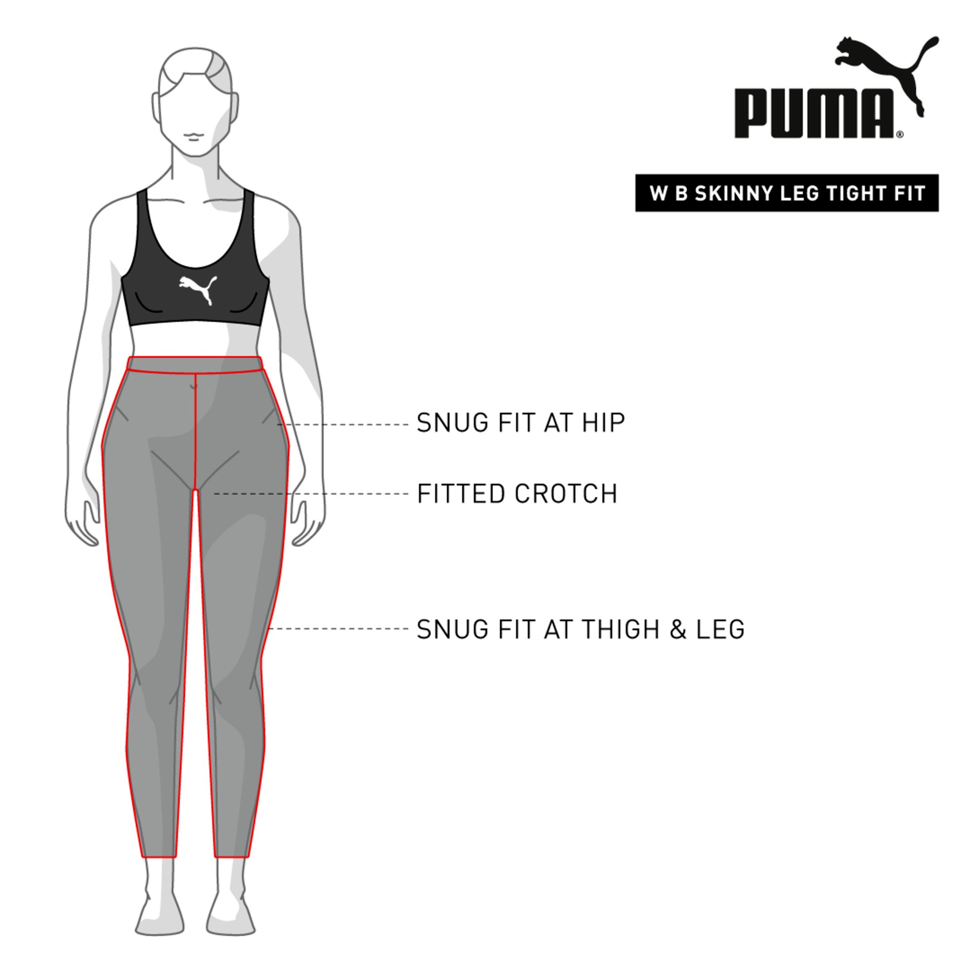 Puma -Fav. Forever High Waist 7/8, Damen Tight