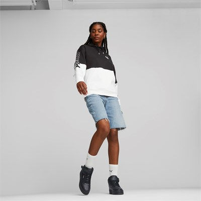 Puma - POWER Colorblock FL, Damen Hoodie