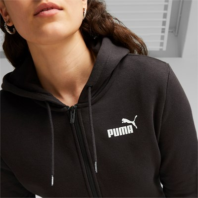 Puma - ESS TAPE FZ FL, Damen Kapuzenjacke