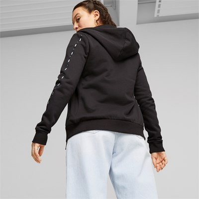 Puma - ESS TAPE FZ FL, Damen Kapuzenjacke