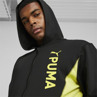 Puma - Fit Double Knit FZ, Kapuzenjacke