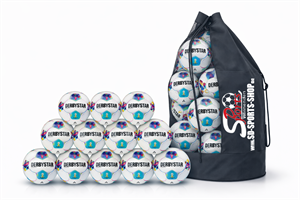 DERBYSTAR - Supercup Brillant Replica,12er Ball+sack, Bundle