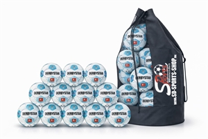 DERBYSTAR - FB-BL Player Special v24 12er Ball+sack, Bundle