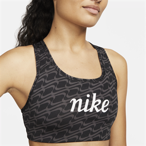Nike -W NK DF SWSH IC AOP GX BRA,BLACK/DK DRIF, BH