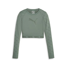 Puma - EvoKnit Tee, Damen Longsleeve