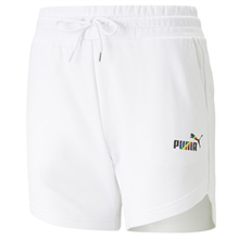 Puma-ESS+ LOVE IS LOVE 5 High-Waist Shorts TR