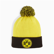 Puma - BVB Youth Pom Pom Beanie, Mtze