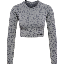 Hummel - hmlMT PI SEAMLESS L/S, Crop T-Shirt