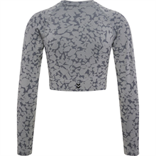 Hummel - hmlMT PI SEAMLESS L/S, Crop T-Shirt