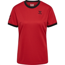 Hummel-hmlQ4 POLY JERSEY WO S/S - POMPEIAN , Shirt