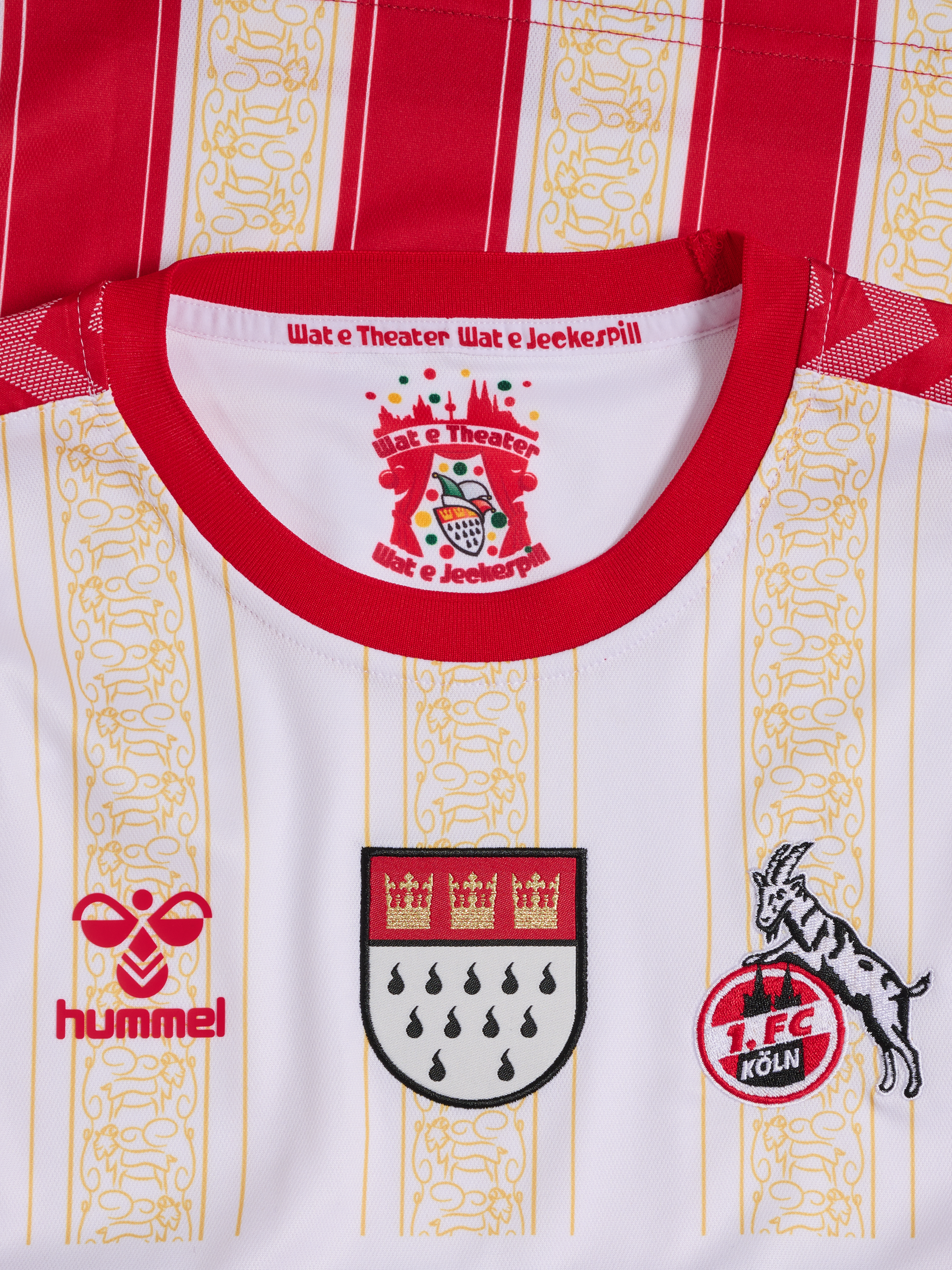 HUMMEL - 1. FC Köln Karneval 23 Jersey S/S,Trikot