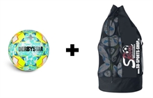 Derbystar - Stratos Light v24, 12er Fuball + Sack